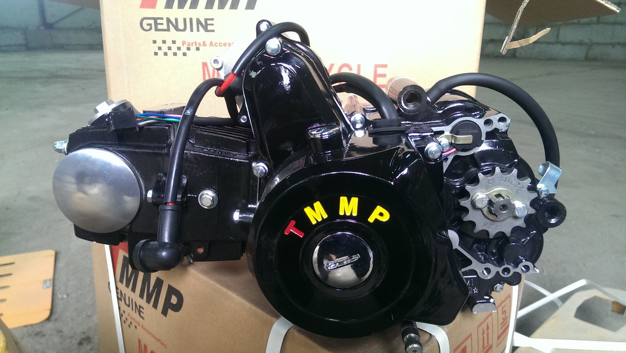 Двигатель для квадроцикла АТВ-125 см3для квадроциклов ( 3 вперёд и 1 передача назад ) ПОЛУАВТОМАТ - фото 1 - id-p155200552