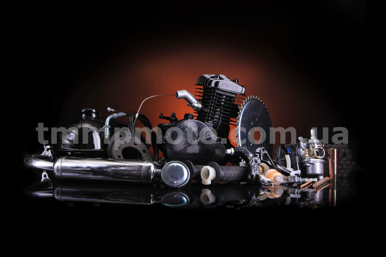 Веломотор F 80 см3 для велосипеда со стартером ОРИГИНАЛ - фото 4 - id-p155204351