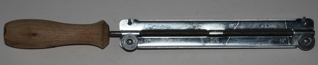 Напильник бензопильный с планкой d=5,2 mm - фото 1 - id-p155200911