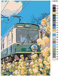 Картина по номерам, 60 х 90, Z-MV165