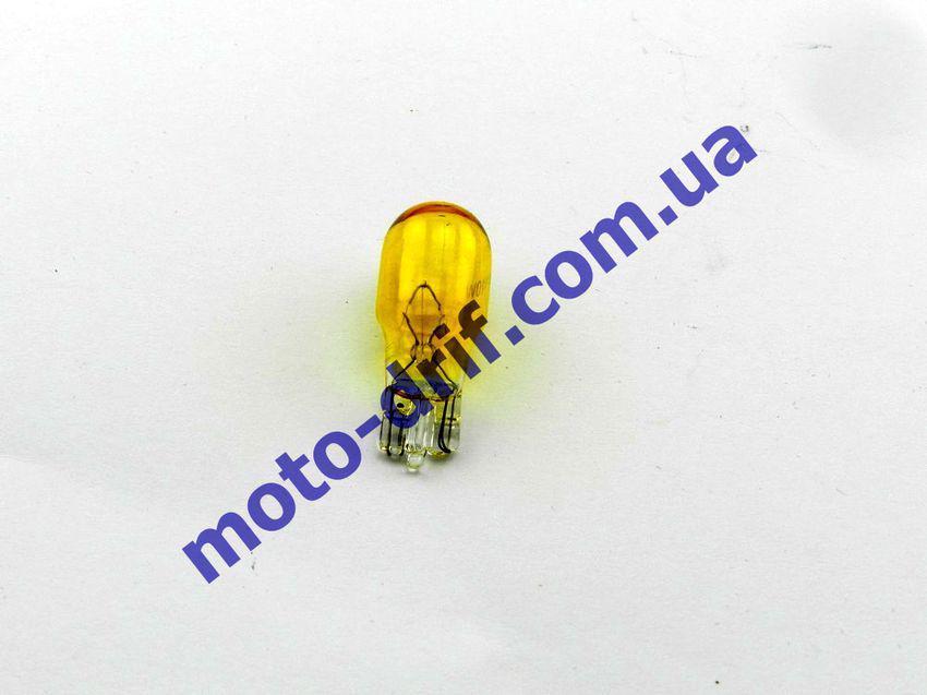 Лампа поворотов без цоколя, 10W, желтая