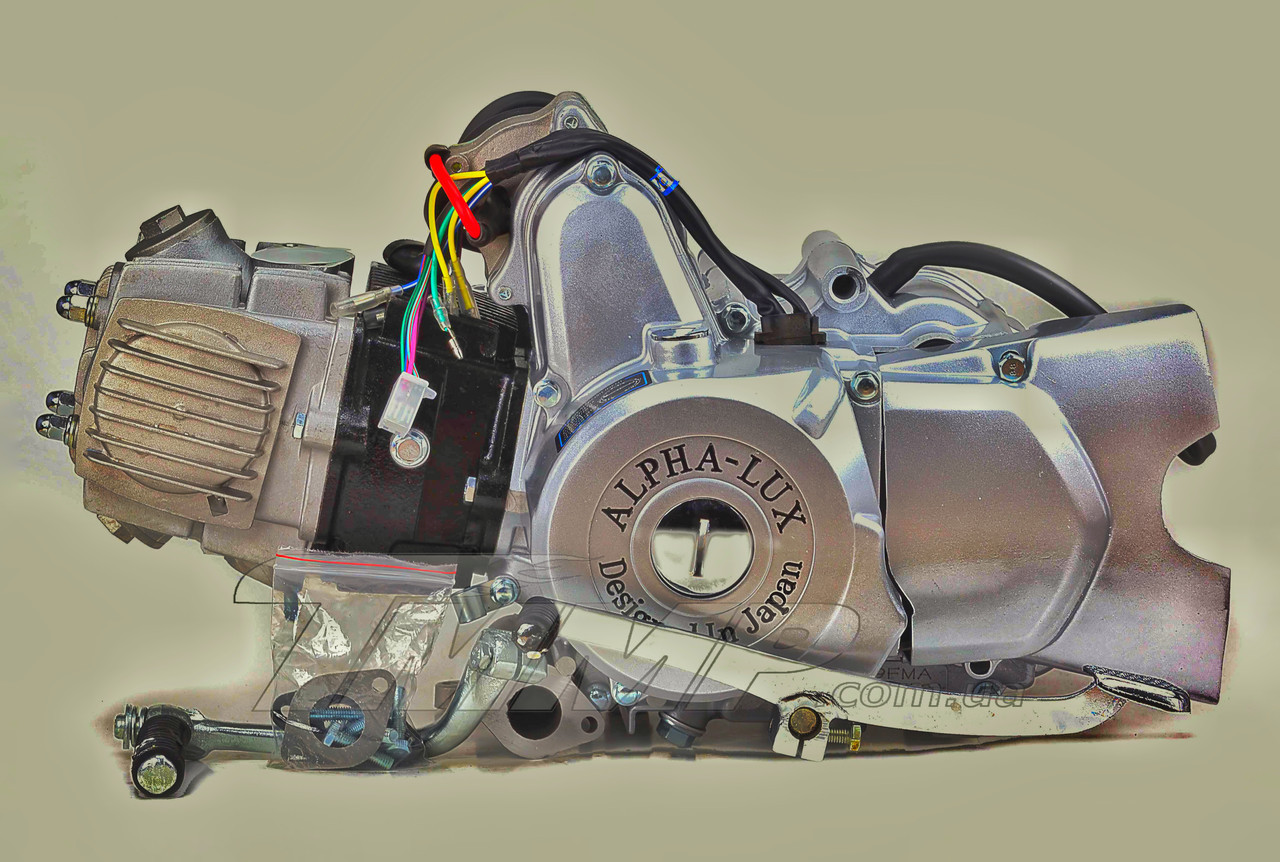Двигатель Альфа / Дельта 110куб механика d-52.4мм Alpha Lux - фото 1 - id-p155203492