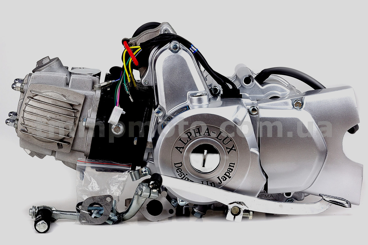 Двигатель Альфа / Дельта 110куб механика d-52.4мм Alpha Lux - фото 3 - id-p155203492