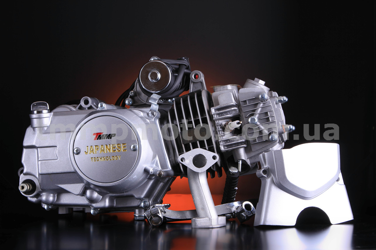 Двигатель Актив Дельта-125см3 54мм алюминиевый цилиндр полуавтомат NEW - фото 1 - id-p155203499