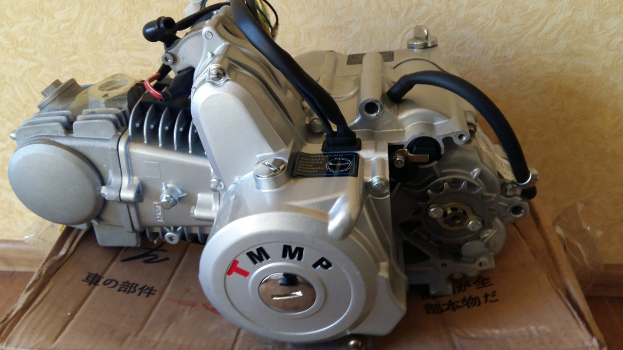 Двигатель Актив 125кубсм 54мм алюминиевый цилиндр полуавтомат NEW - фото 3 - id-p155203502