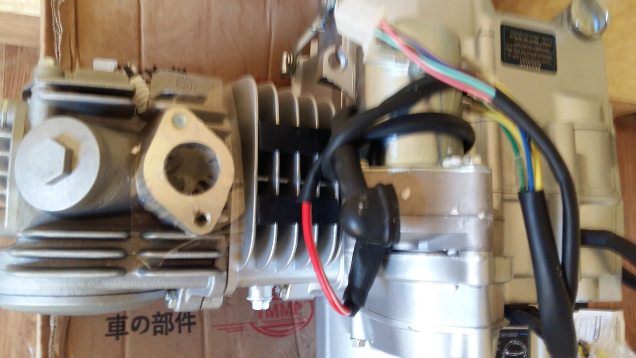 Двигатель Актив 125кубсм 54мм алюминиевый цилиндр полуавтомат NEW - фото 5 - id-p155203502