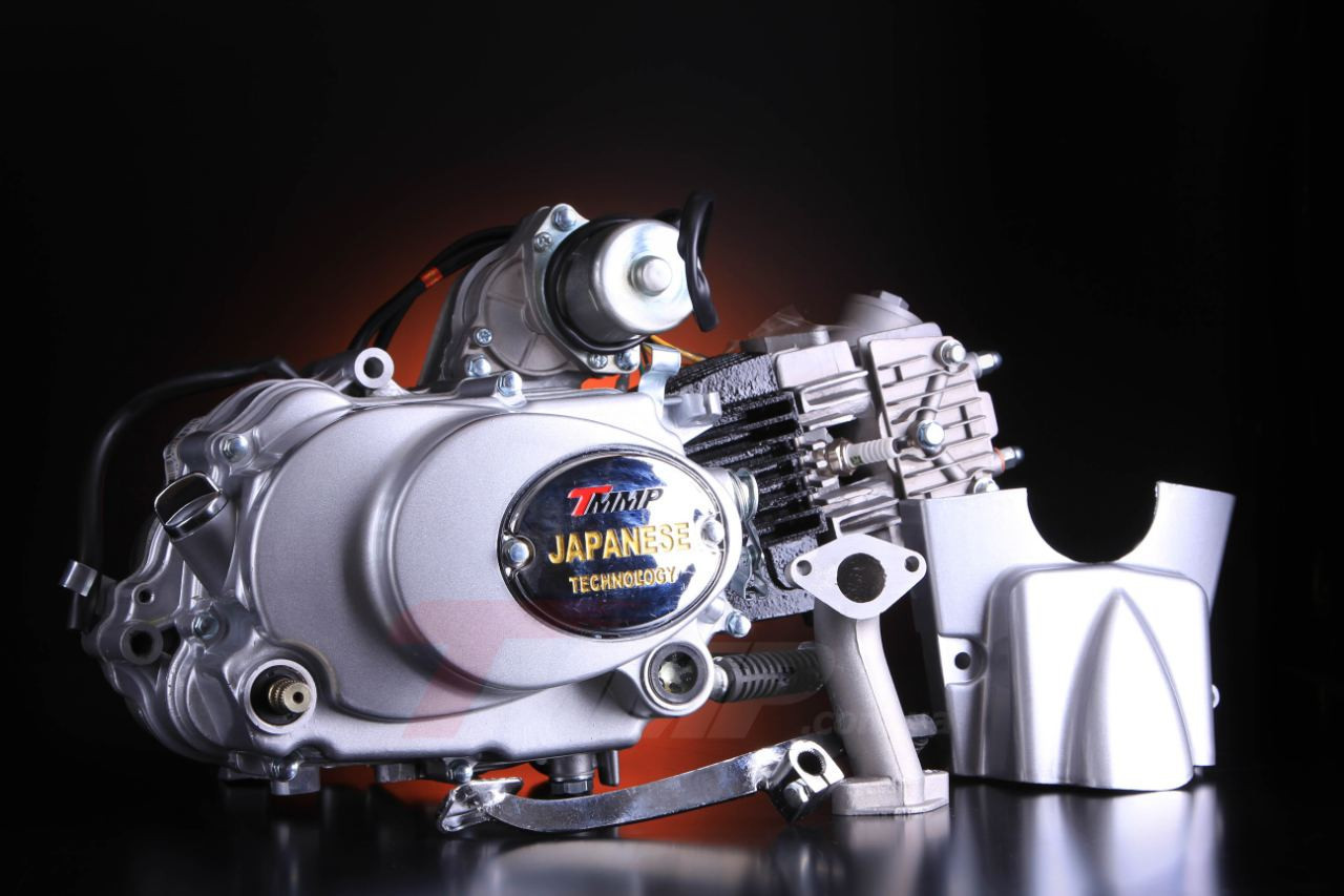 Двигатель ACTIVE ( Актив) 110сс 152 FMH 52,4 мм полуавтомат - фото 3 - id-p155203508