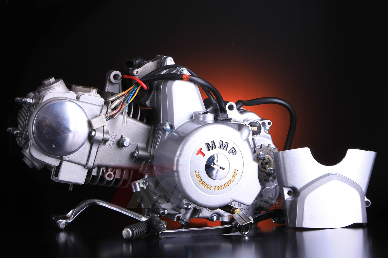 Двигатель Дельта / Альфа -125 сс 54мм ТММР Racing алюминиевый цилиндр механика NEW - фото 1 - id-p155203509