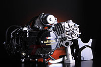 Двигатель Дельта / Альфа 125 куб см 54мм алюминиевый цилиндр механика чёрный