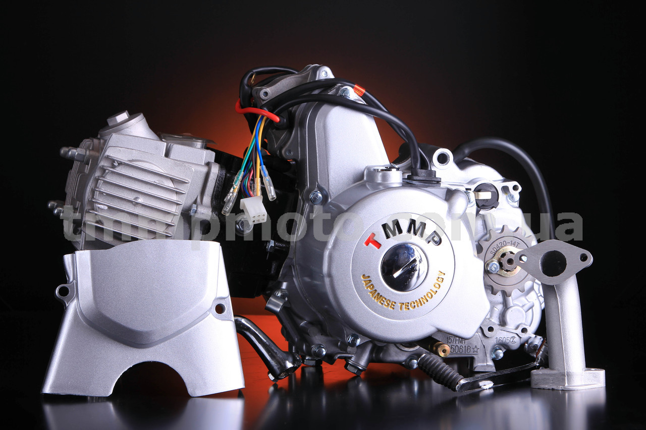 Двигатель актив дельта альфа ТММР Racing -125 см3 157FMH полуавтомат - фото 2 - id-p155205523