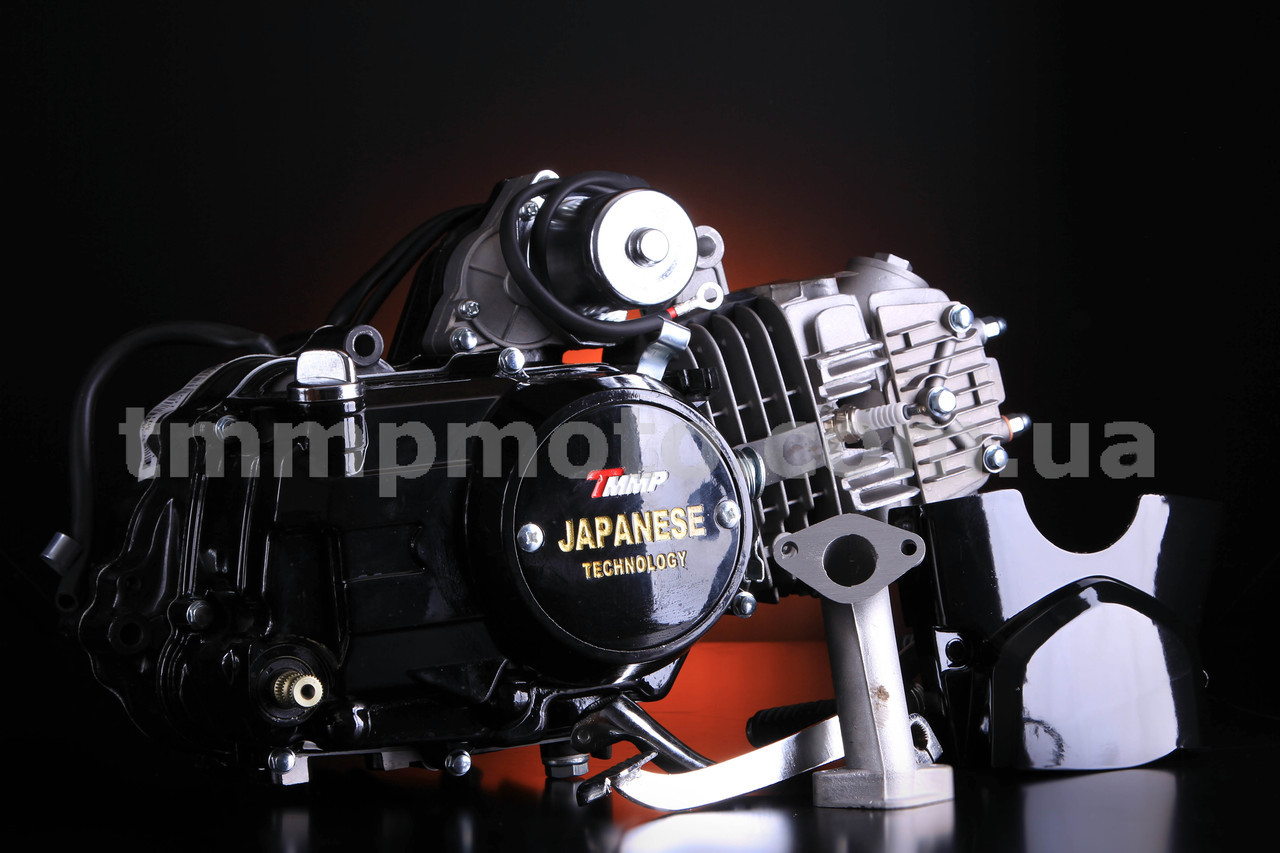 Двигатель ТММР Racing АЛЬФА Дельта-125см3 54мм алюминиевый цилиндр механика чёрный NEW - фото 1 - id-p155205529