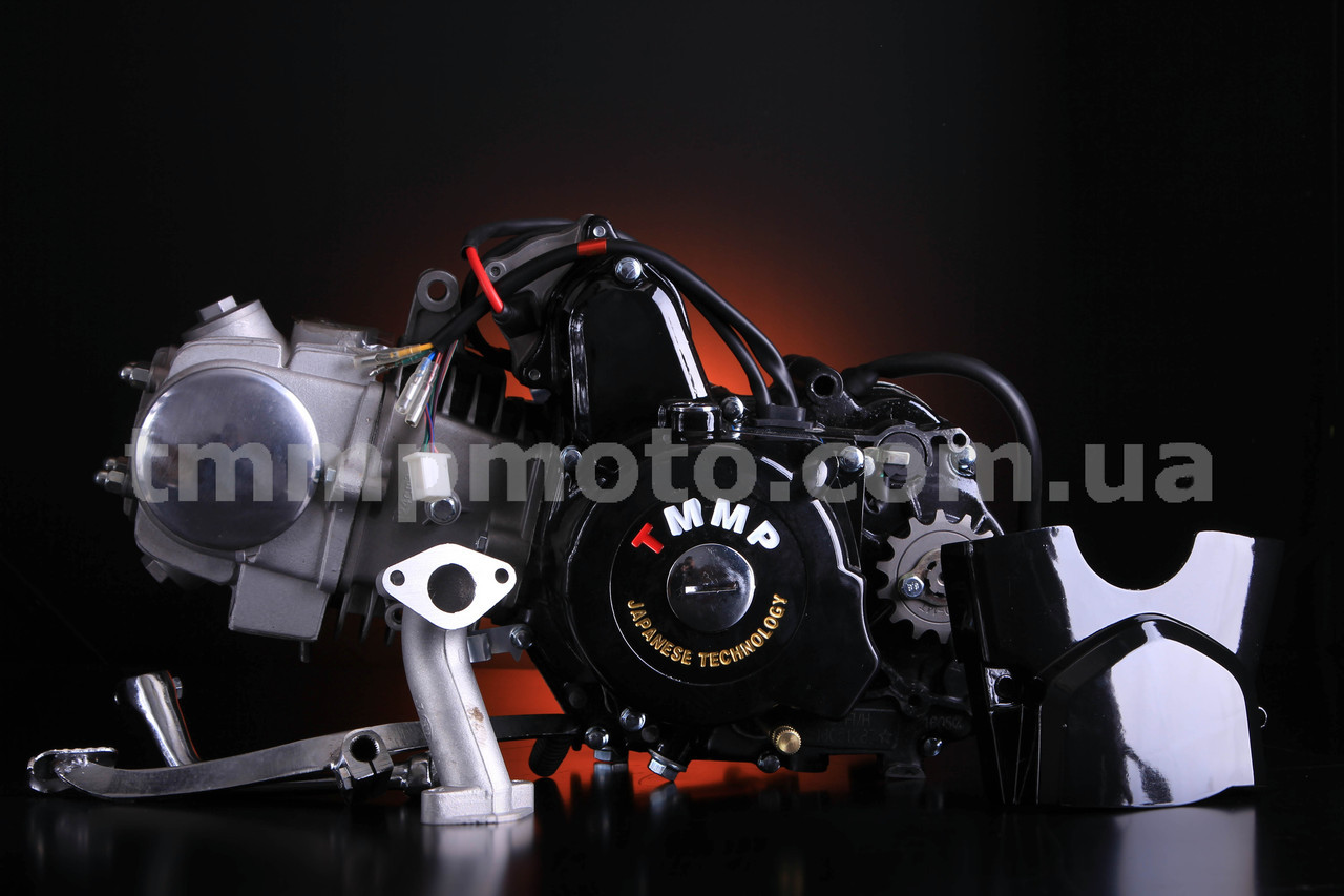 Двигатель ТММР Racing АЛЬФА Дельта-125см3 54мм алюминиевый цилиндр механика чёрный NEW - фото 2 - id-p155205529