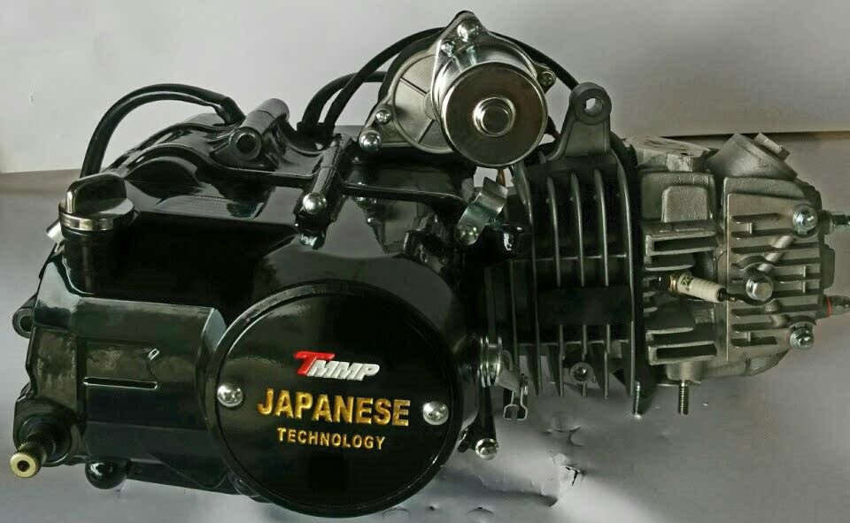 Двигатель ТММР Racing АЛЬФА Дельта-125см3 54мм алюминиевый цилиндр механика чёрный NEW - фото 4 - id-p155205529