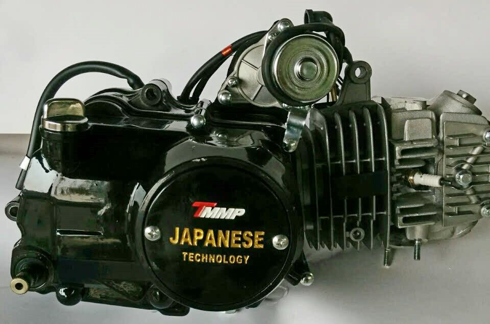 Двигатель ТММР Racing АЛЬФА Дельта-125см3 54мм алюминиевый цилиндр механика чёрный NEW - фото 5 - id-p155205529