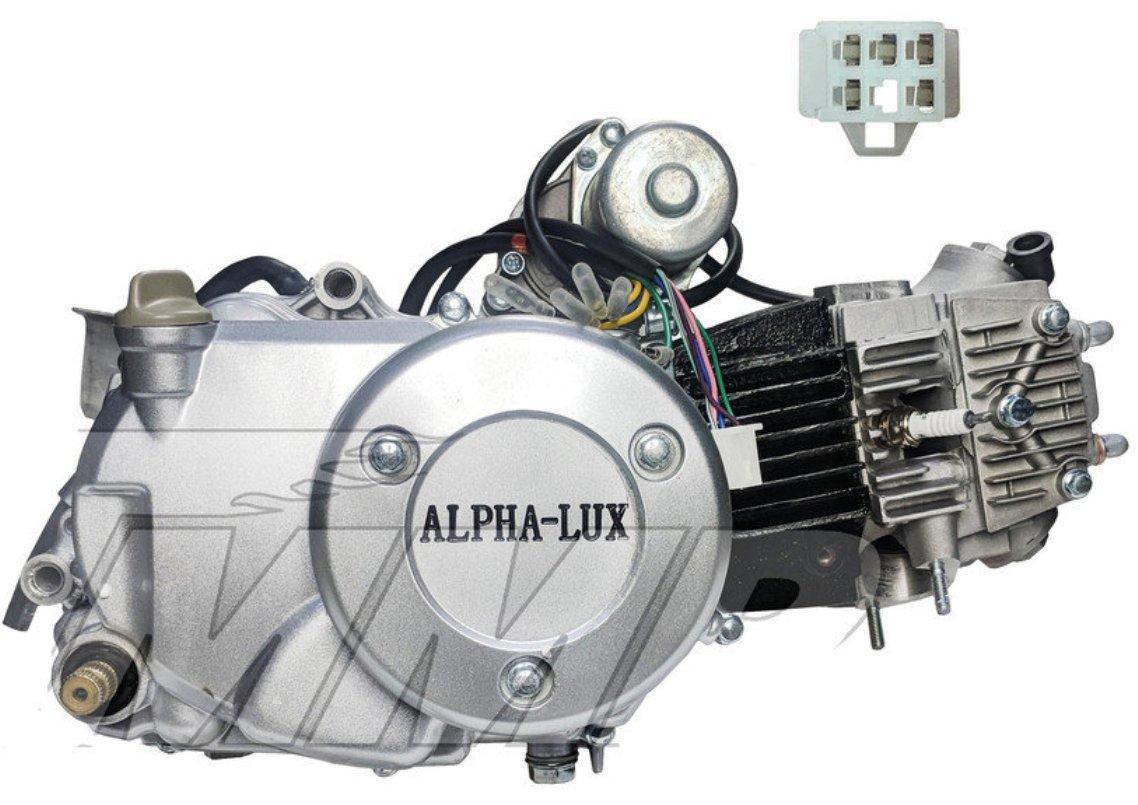 Двигатель 125куб Актив полуавтомат Alfa Lux - фото 3 - id-p155205566
