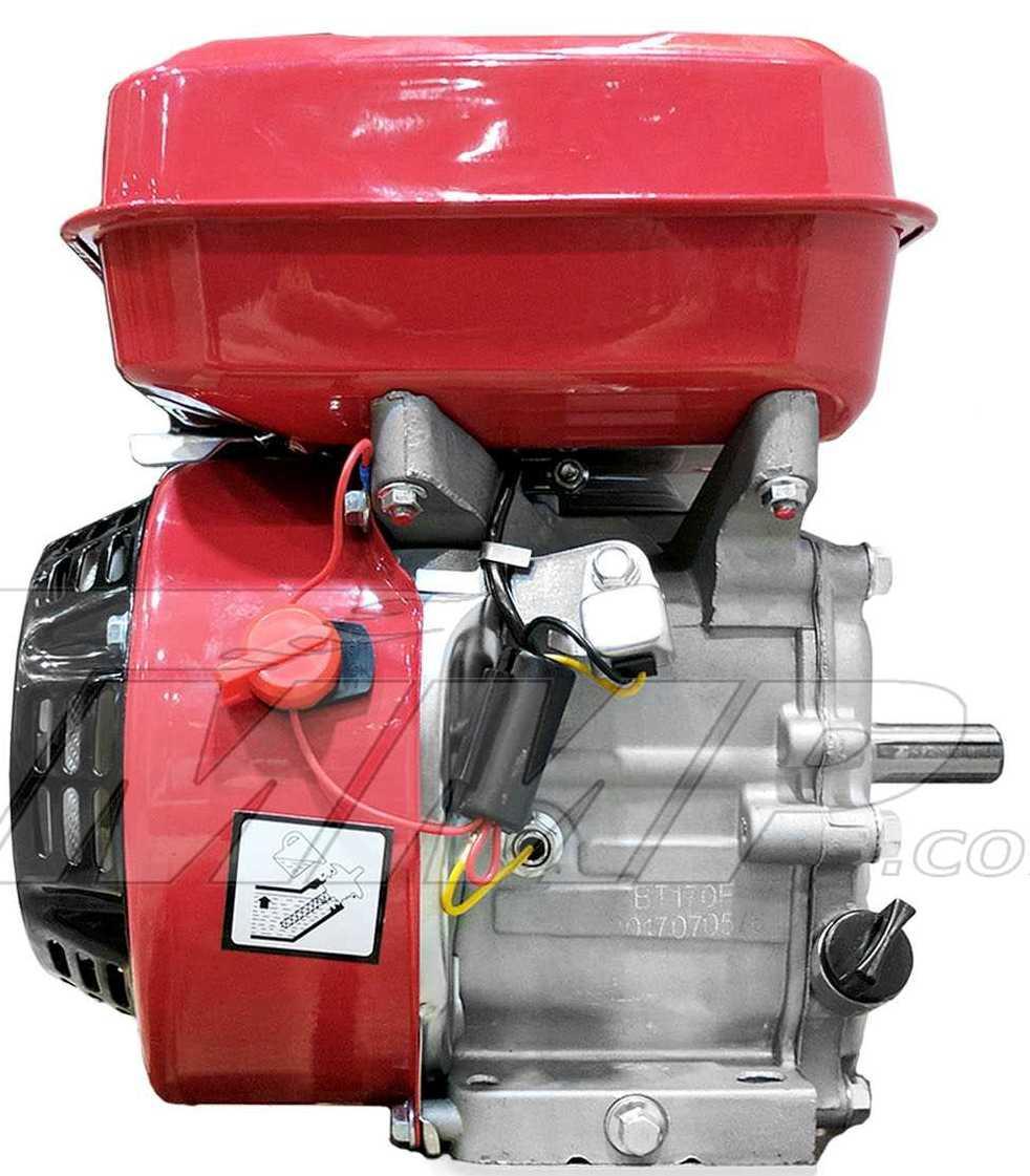 Двигатель мотоблок 170F d=25mm под шлиц (7,5 HP, датчик масла , бумажный фильтр) - фото 1 - id-p155205575