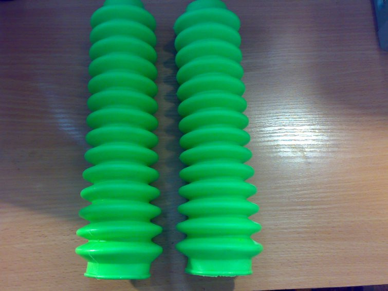 Гофра вилки Viper / SONIK зеленый цвет - фото 1 - id-p155203691
