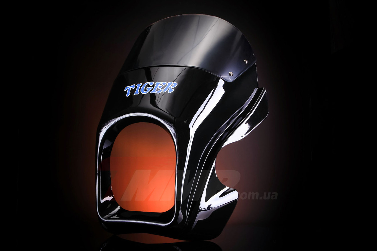Обтекатель TIGER чёрный с креплением - фото 1 - id-p155202314