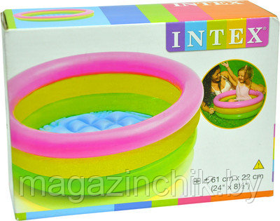 Детский бассейн надувной Intex 57107, 61x22 см - фото 2 - id-p2544858
