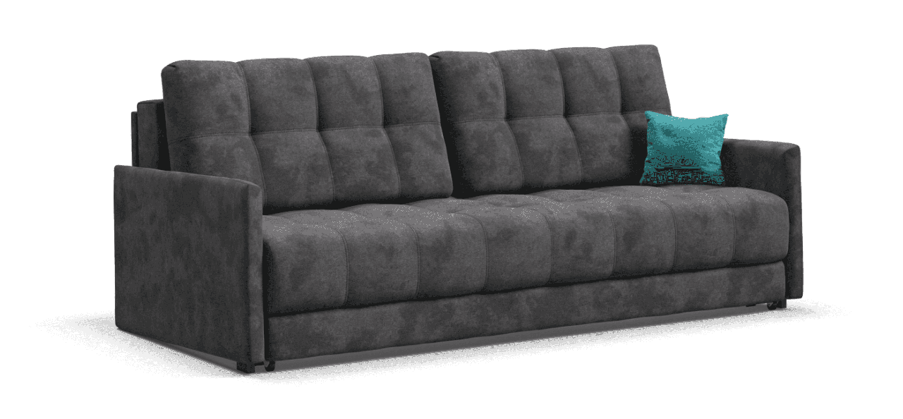 BOSS 2.0 LOFT диван велюр Alkantara серый - фото 2 - id-p155219015