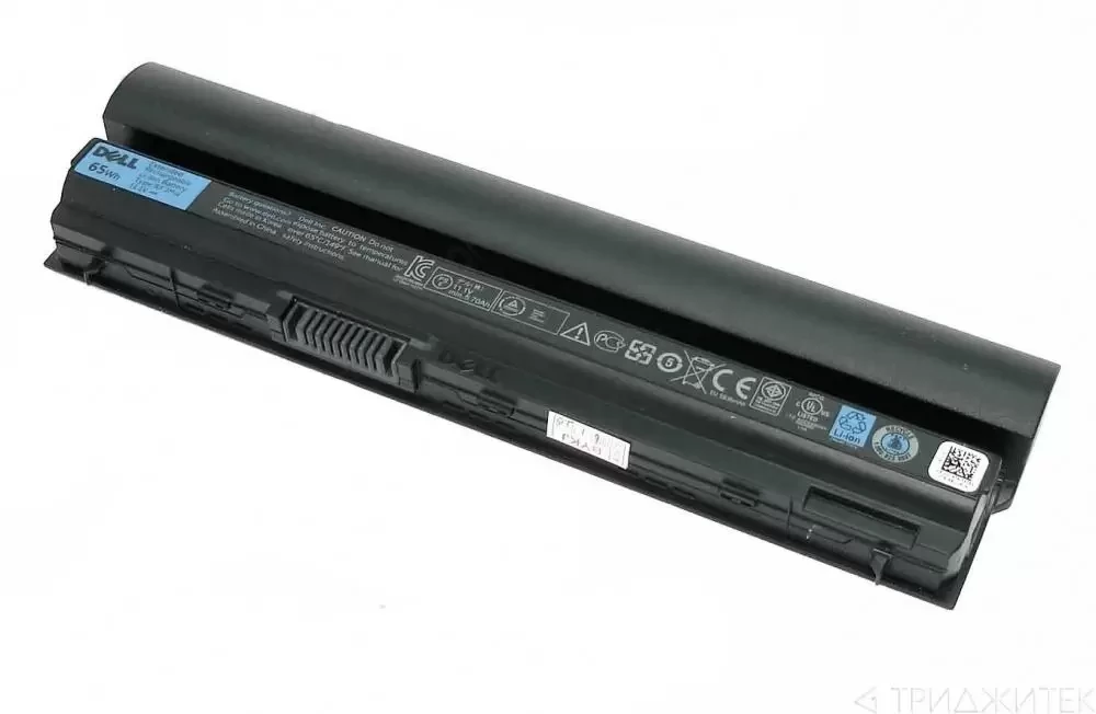 Аккумулятор (батарея) RFJMW для ноутбука Dell Latitude E6120, E6220, E6230, E6320 4400мАч, 11.1В