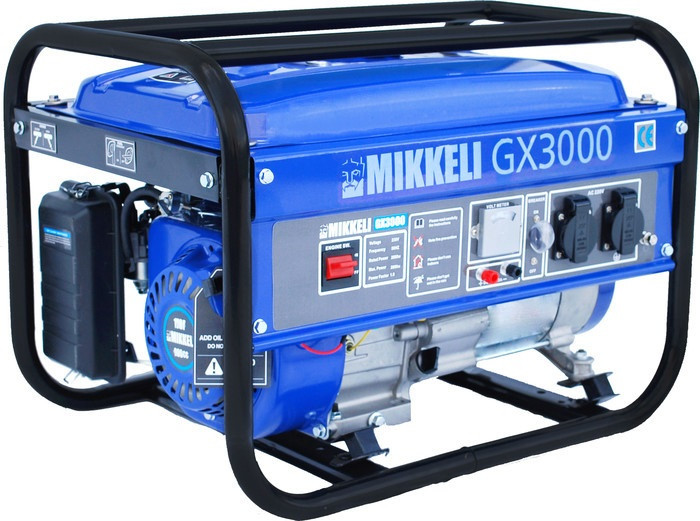 Бензиновый генератор Mikkeli GX3000 - фото 1 - id-p155229777