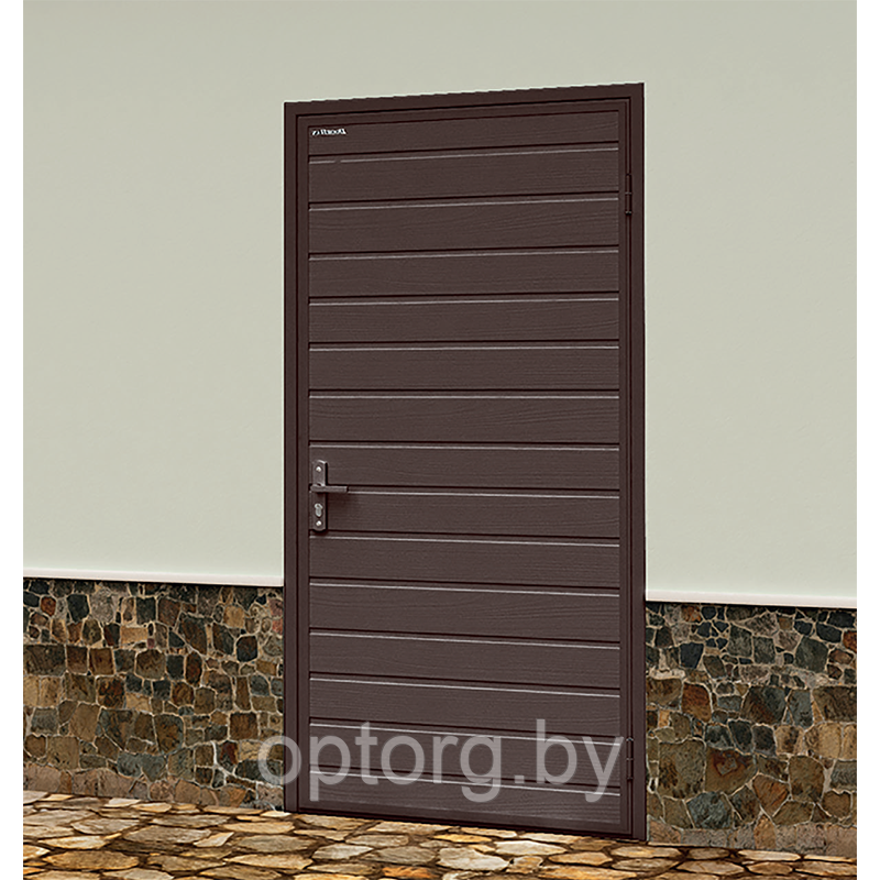 Гаражная дверь из сэндвич панелей УЛЬТРА - фото 2 - id-p155239935