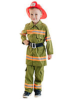 Карнавальный костюм Пожарный Пуговка 7002 к-20