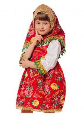 Карнавальный костюм Матрешки Маруси детский