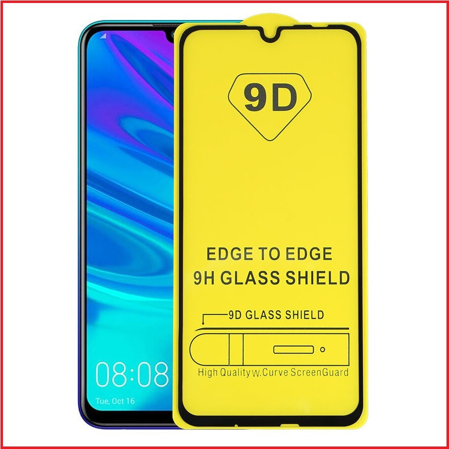 Защитное стекло Full-Screen для Huawei P Smart 2019 черный (5D-9D с полной проклейкой) POT-LX1, фото 1