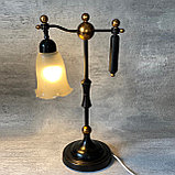 Лампа настольная Колокол, винтаж, СССР, фото 6