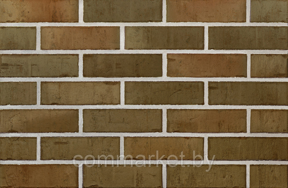 Кирпич клинкерный Canberra-красный шатированный состаренный R27 - фото 1 - id-p155268062