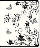 Тетрадь школьная в клетку. 12л, обложка картон, серия Black and White, фото 2
