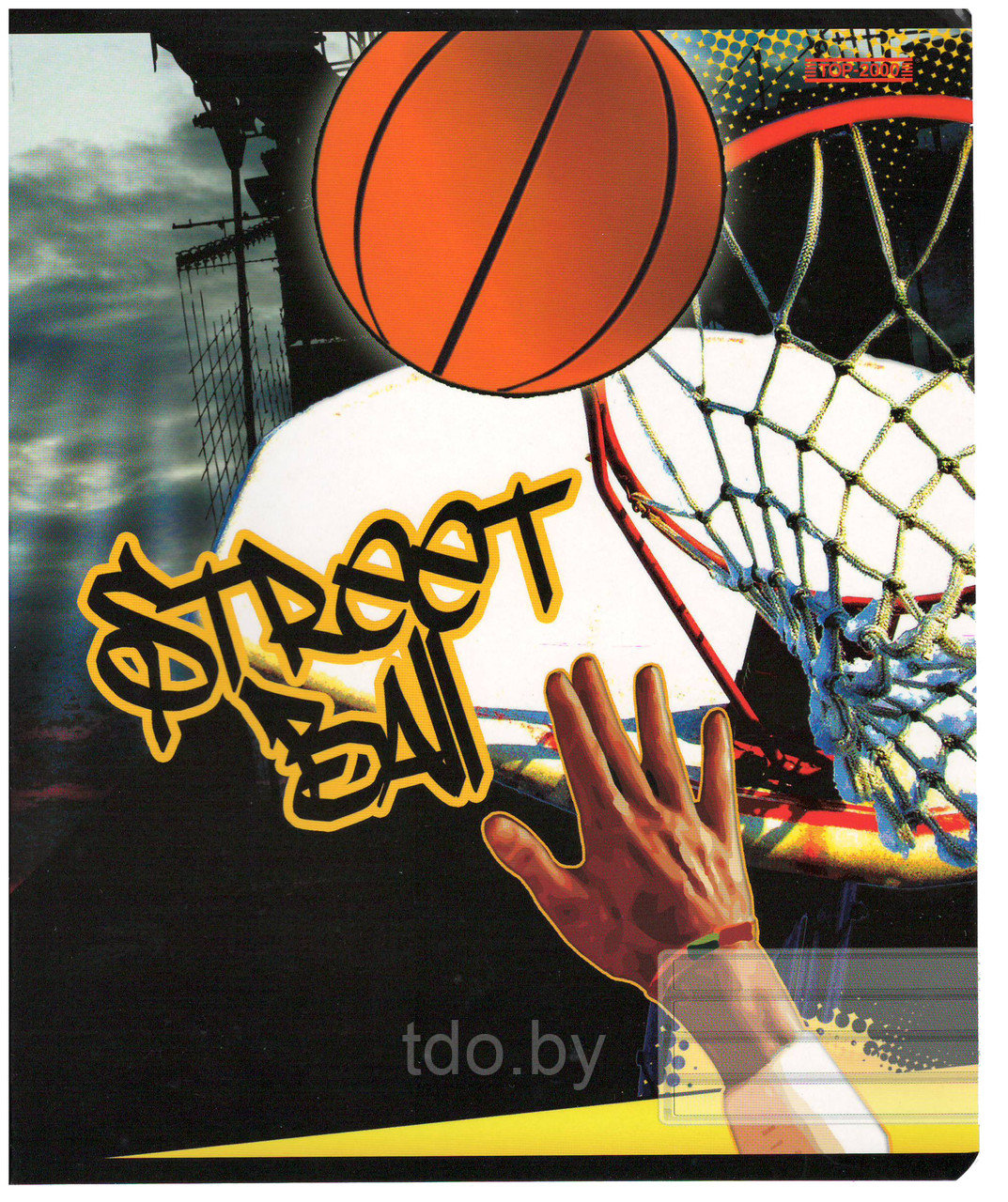 Тетрадь школьная в клетку. 12л, обложка картон, серия Streetball - фото 8 - id-p155269354