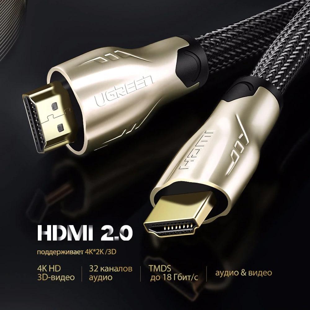 HDMI-кабель UGreen 5 м. / 10 м. / 15 м. - фото 4 - id-p155270030