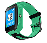 Детские умные часы Smart Baby Watch S4 (зеленый с черным), фото 2