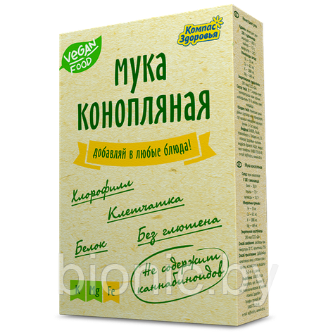 Мука Конопляная "Компас Здоровья", 200г 1/18, фото 2