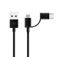 Кабель Xiaomi USB - microUSB / USB Type-C 1 м