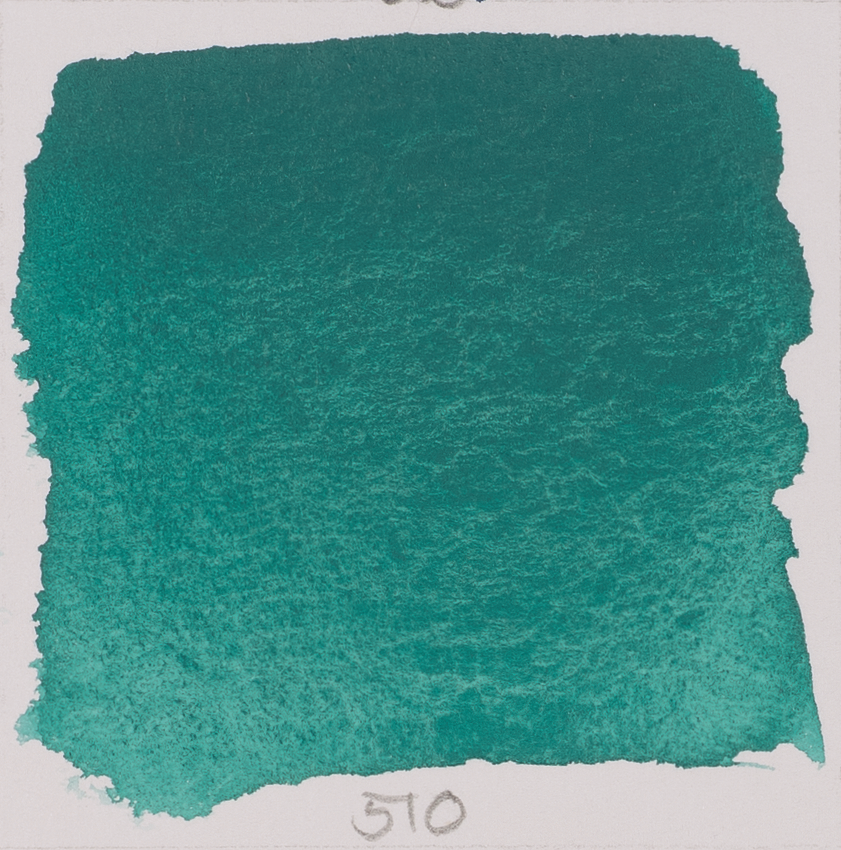Акварель Schmincke Horadam, туба 5 мл, кобальт бирюзовый зеленый, cobalt green turquoise, №510 - фото 2 - id-p155294059
