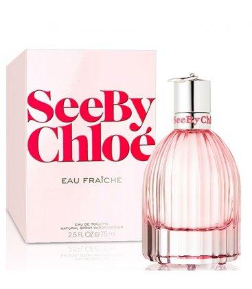 Акция 1+1=3 Женская парфюмированная вода Chloe See By Chloe Eau Fraiche edp 75ml