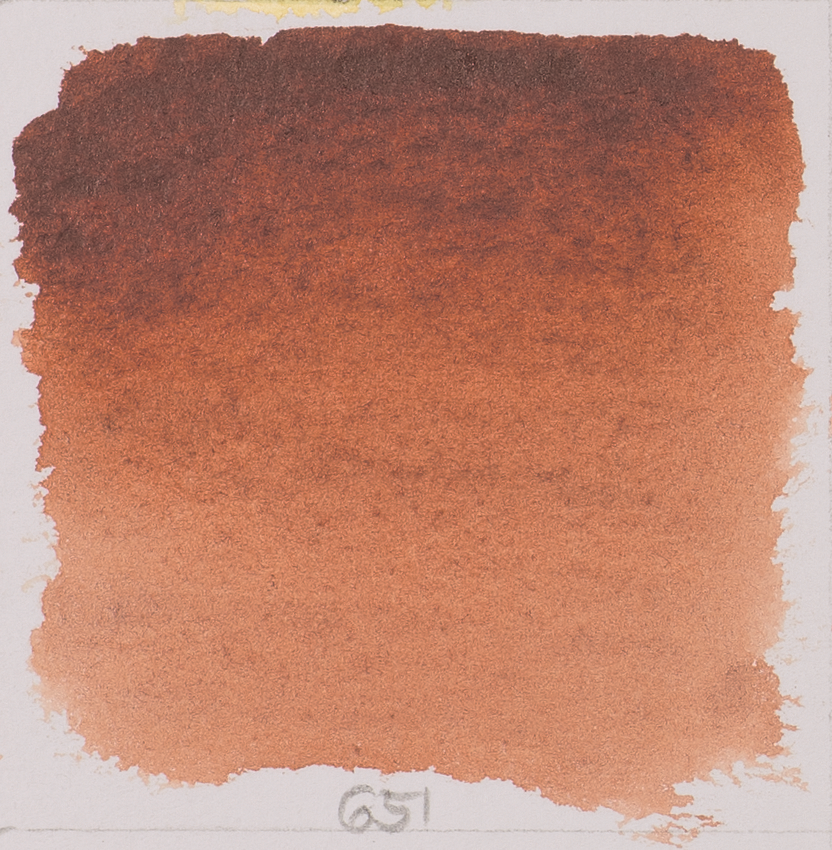 Акварель Schmincke Horadam, туба 5 мл, бордово-коричневый, maroon brown, №651 - фото 2 - id-p155295241