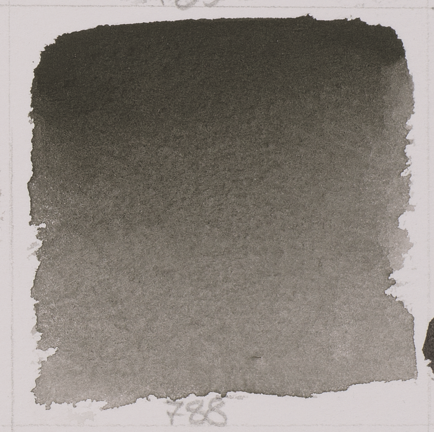 Акварель Schmincke Horadam, туба 5 мл, серый графит, graphite grey, №788 - фото 2 - id-p155296574