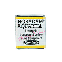 Акварель Schmincke Horadam, полукювета, желтый прозрачный, transparent yellow, №209