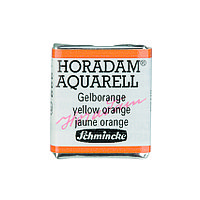 Акварель Schmincke Horadam, полукювета, желто-оранжевый, yellow orange, №222
