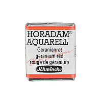 Акварель Schmincke Horadam, полукювета, гераниевая, geranium red, №341