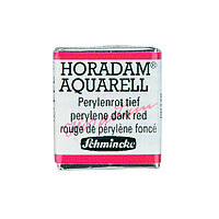 Акварель Schmincke Horadam, полукювета, перилен красный темный, perylene dark red, №344