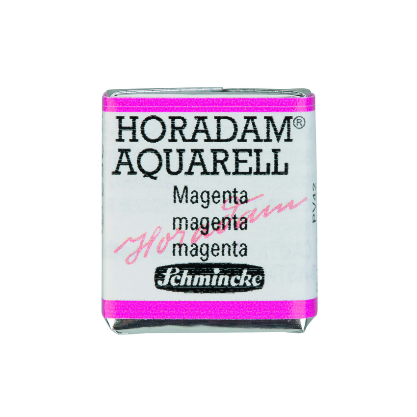 Акварель Schmincke Horadam, полукювета, маджента, magenta, №352