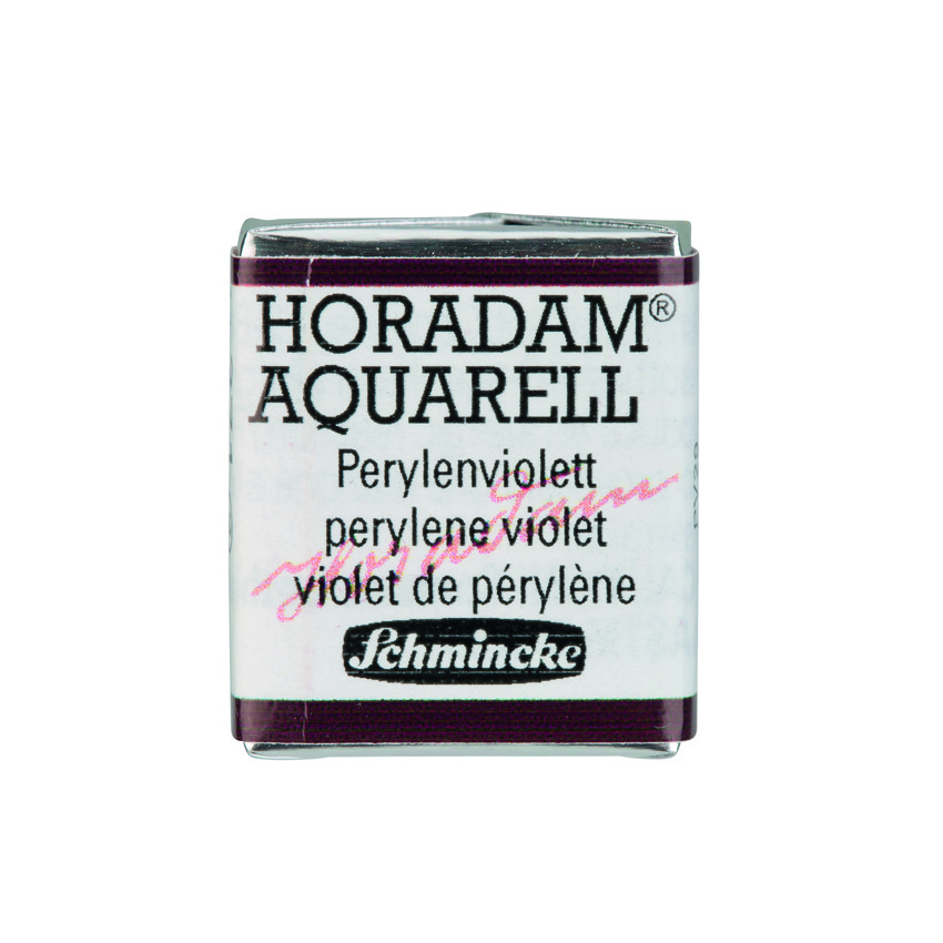 Акварель Schmincke Horadam, полукювета, перилен фиолетовый, perylene violet, №371