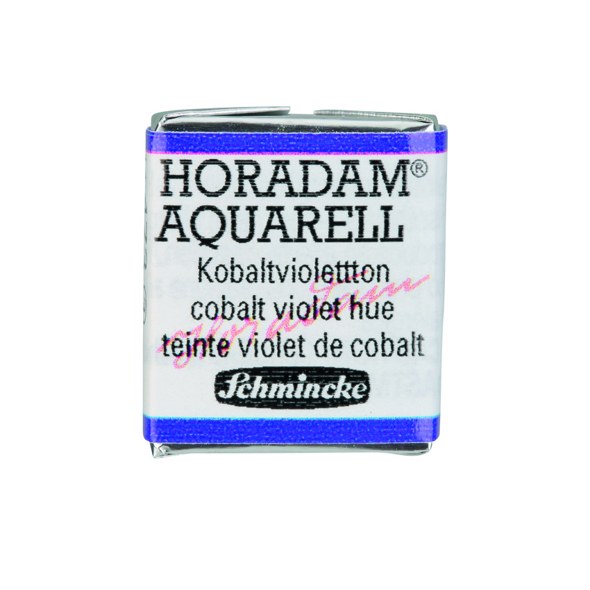 Акварель Schmincke Horadam, полукювета, кобальт фиолетовый, cobalt violet hue, №473