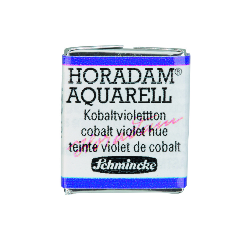 Акварель Schmincke Horadam, полукювета, кобальт фиолетовый, cobalt violet hue, №473 - фото 1 - id-p155302551